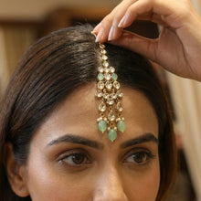 Mint Green Maang Tikka 17361-4509
