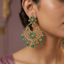 Green Antique Earrings 9576-4475