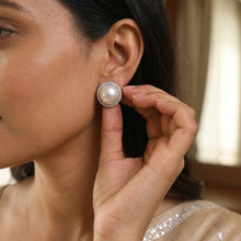 Pearl Tops Zircon/AD Earring 20464-31