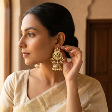 Kundan Jhumki Earring 5673-08