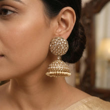 Antique Gold Look Earring 17953-5135