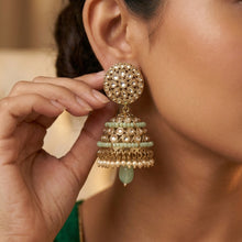 Firozi Antique Earrings