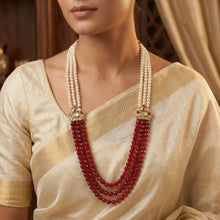 Designer Pearl Kundan Necklace 20494-34