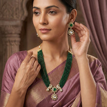 Designer Pearl Kundan Pendant Set 20472-95