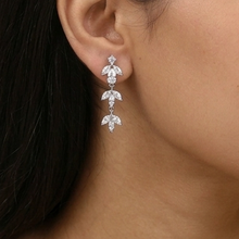Light Zircon/AD Earring 16892-08