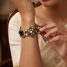 Sabya Inspired Multi Color Kundan Bangles/Kada 20474-95