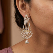 Gold Zircon/AD Earring 4595-8660