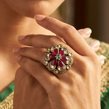 Kundan Ring 20512-68