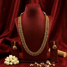 Long Neck Temple Necklace Set 3640-28