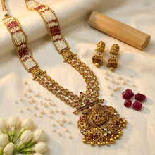 Designer Temple Necklace Set 17679