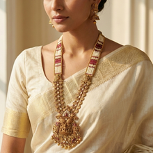 Designer Temple Necklace Set 17679