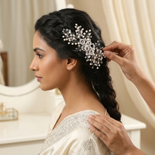 Silver Hair Vines Hair Accessory 8238-28
