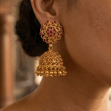 Jhumki Antique Earring 5846-28