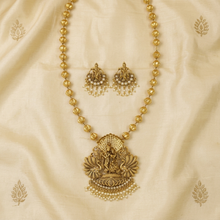 Long Neck Temple Necklace Set 6384-28