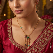 Sabya Inspired Kundan Pendant Set 21404-96