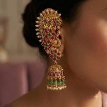 Antique Gold Finish Kanphool 22170-31