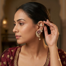 Kanphool Kundan Earring 21106-28