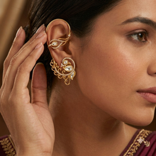 Kanphool Kundan Earring 21854-34