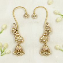 Kanphool Kundan Earring 21855-34
