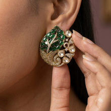 Tops/Studs Kundan Earring 21247-28