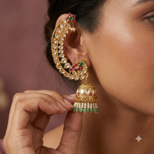 Antique Gold Finish Kanphool 22415-21