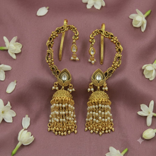 Kanphool Antique Earring 21053-28