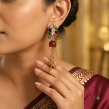 Sabya Inspired Danglers Kundan Earring 21419-96
