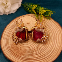 MM Inspired Zircon/AD Zircon/AD Earring 19113-87
