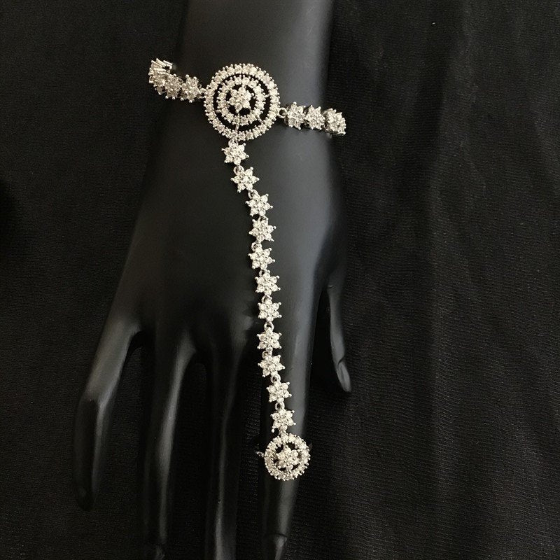 Silver Hathphool - Dazzles Jewellery
