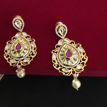 Ruby Kundan Choker Set - Dazzles Jewellery