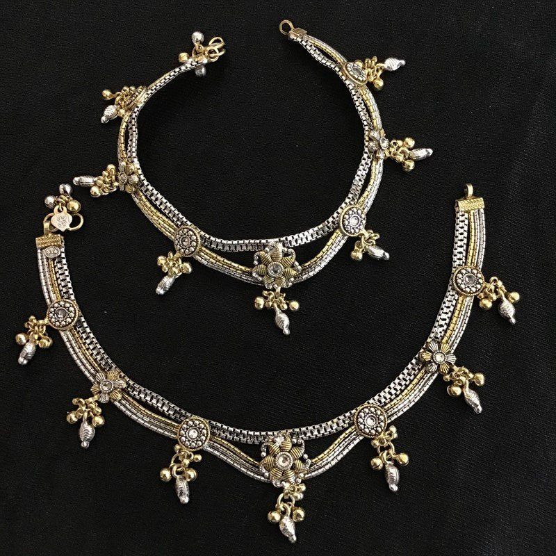 Heavy Silver Payal 10176 - Dazzles Jewellery