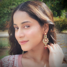 Polki Earring 1021-21 - Dazzles Jewellery