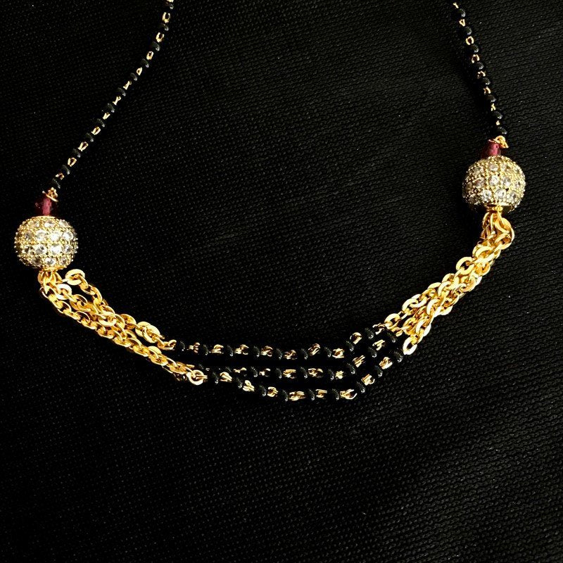 Gold Mangalsutra - Dazzles Jewellery