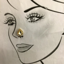 White Nath 10447-6058 - Dazzles Jewellery