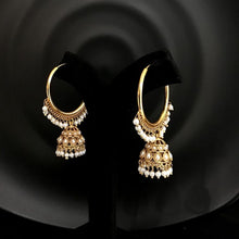 White Gold Look Earring 11085-6986 - Dazzles Jewellery