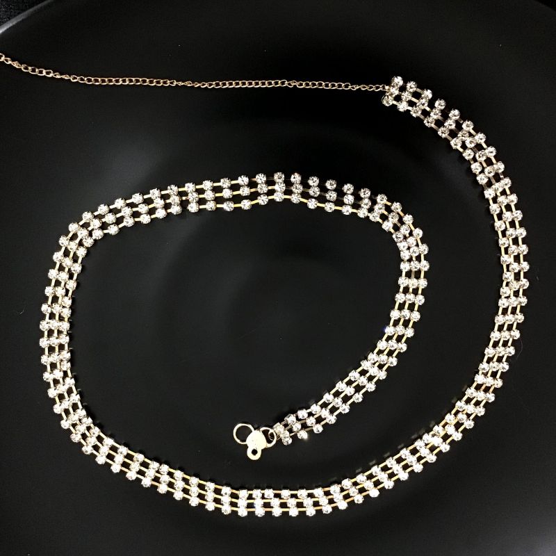 Gold Kamarband 11166-7123 - Dazzles Jewellery