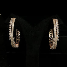 Rose Gold Zircon/AD Earring - Dazzles Jewellery