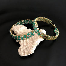 Green Zircon/AD Earring - Dazzles Jewellery
