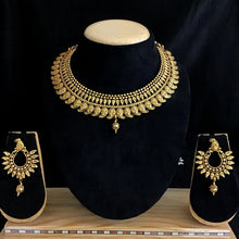 Gold Gold Look Necklace Set 11467-7525 - Dazzles Jewellery