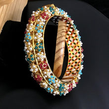 White Bangles/Kada 11482-7544 - Dazzles Jewellery