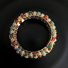 White Bangles/Kada 11482-7544 - Dazzles Jewellery