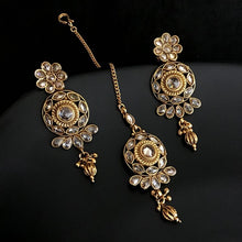 Gold Gold Look Necklace Set 12780-9333 - Dazzles Jewellery