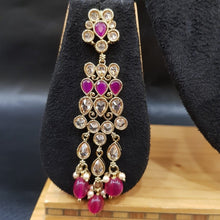 Ruby Antique Necklace Set - Dazzles Jewellery