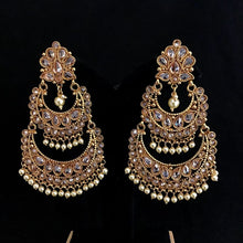 Gold Gold Look Earring 12901-9508 - Dazzles Jewellery