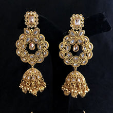Traditional Gold Look Earring 12914-9533 - Dazzles Jewellery