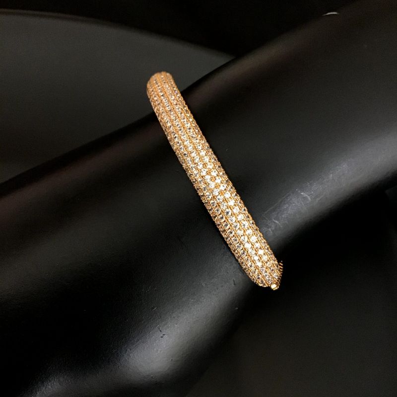 Zircon/AD Rosegold Bracelet - Dazzles Jewellery