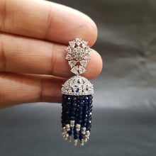 Stylish Jhumki Zircon/AD Earring 17717-4899 - Dazzles Jewellery