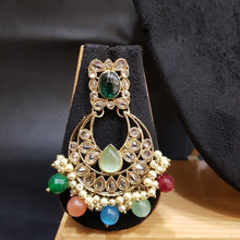 Antique Finish Multi Colour Choker Set - Dazzles Jewellery