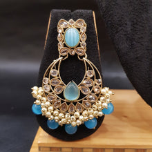 Firozi Antique Necklace Set 18131-5313 - Dazzles Jewellery