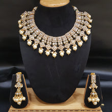 Polki Necklace Set 1012-21 - Dazzles Jewellery